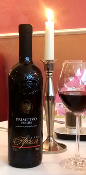 Our wine recommendation Primitivo di Manduria